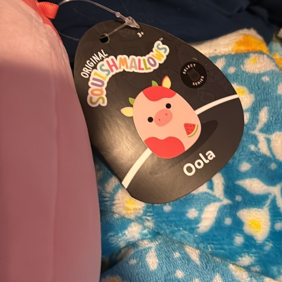 Oola The scented Watermelon cow select series squishmallow bag included - Picture 4 of 4
